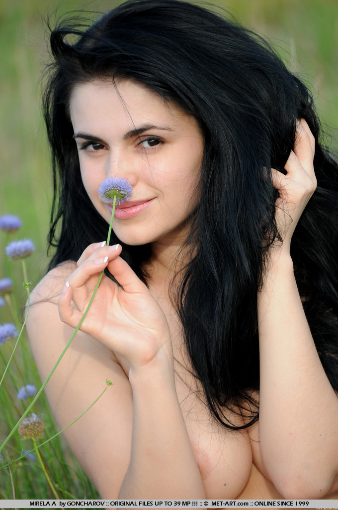 Metart Mirela A in Flores fullsize image 18