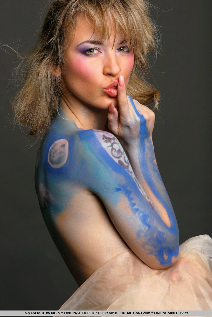Metart Natalia B in Bodypaint Ii fullsize image 03
