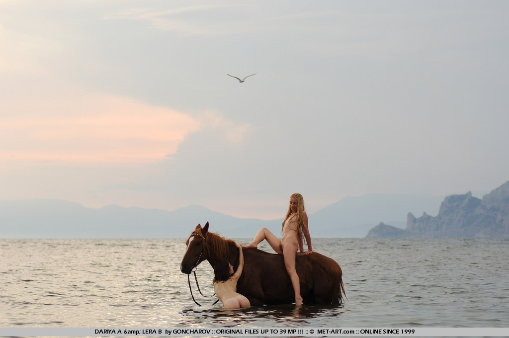 Metart Dariya A And Lera B in Tramonti fullsize image 01